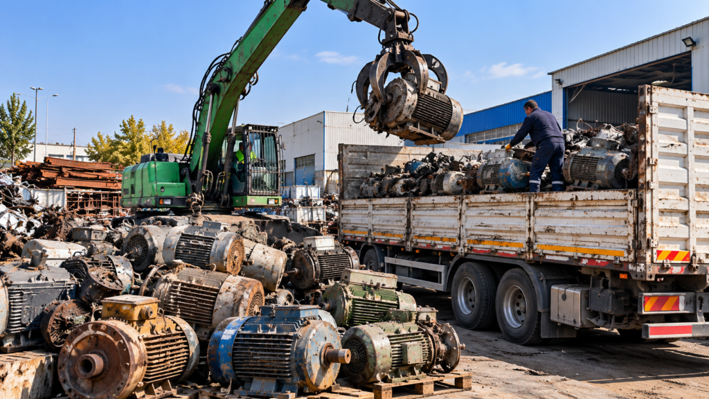 Hurda Motor Alım Çalışması